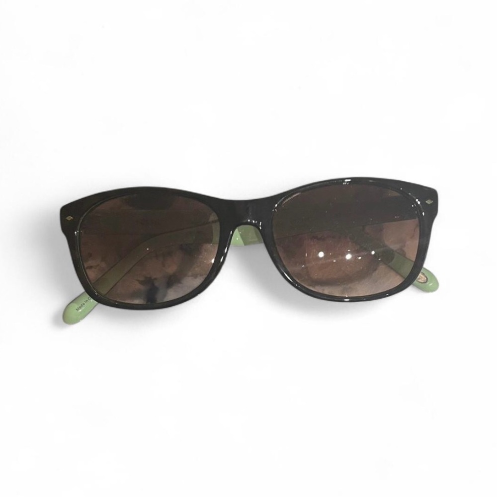 Brand new Fossil Sunglasses with Green Accents